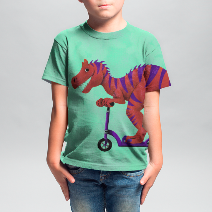 T-shirt Allover Criança