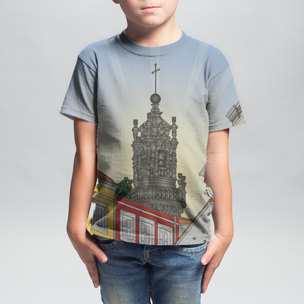 T-shirt Allover Criança