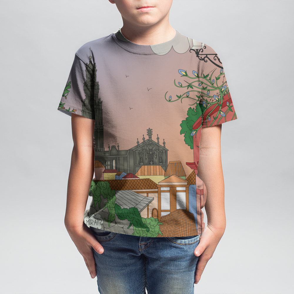 T-shirt Allover Criança