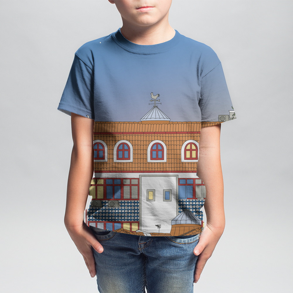 T-shirt Allover Criança