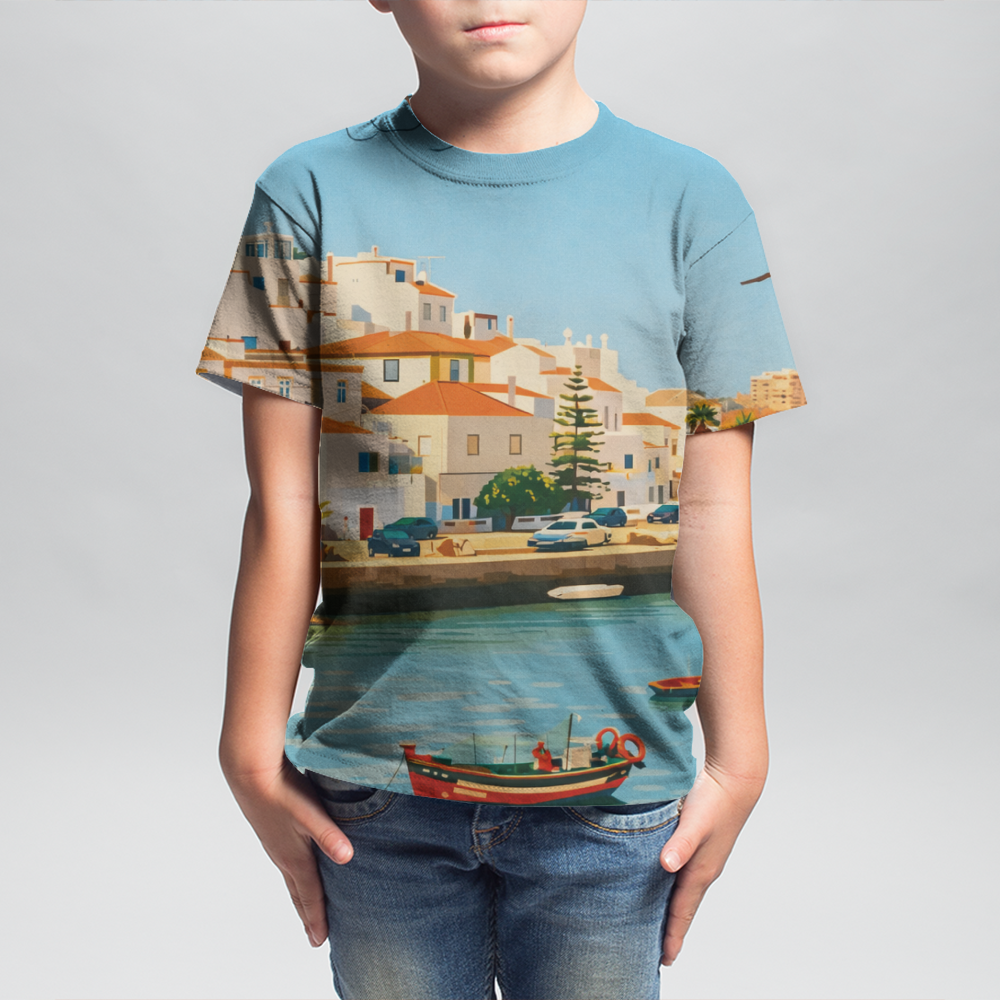 T-shirt Allover Criança