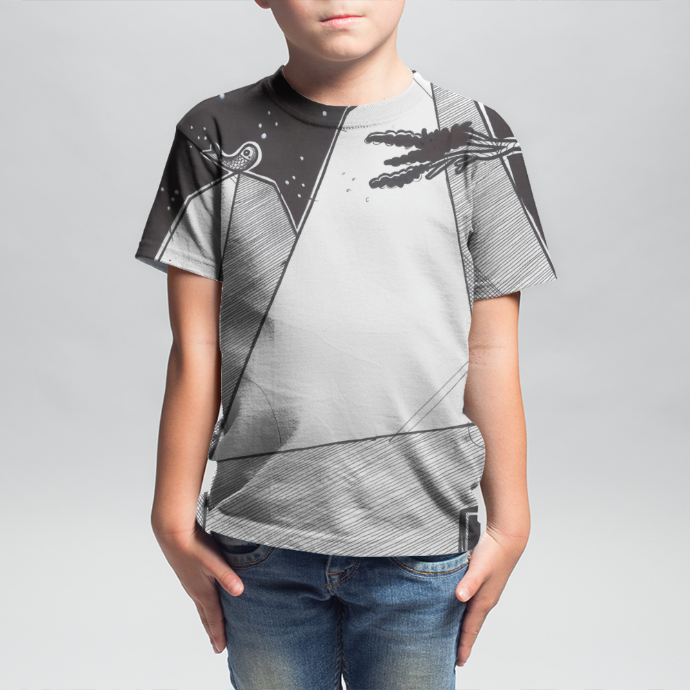 T-shirt Allover Criança