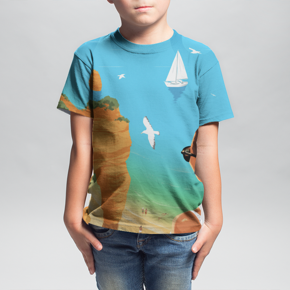 T-shirt Allover Criança