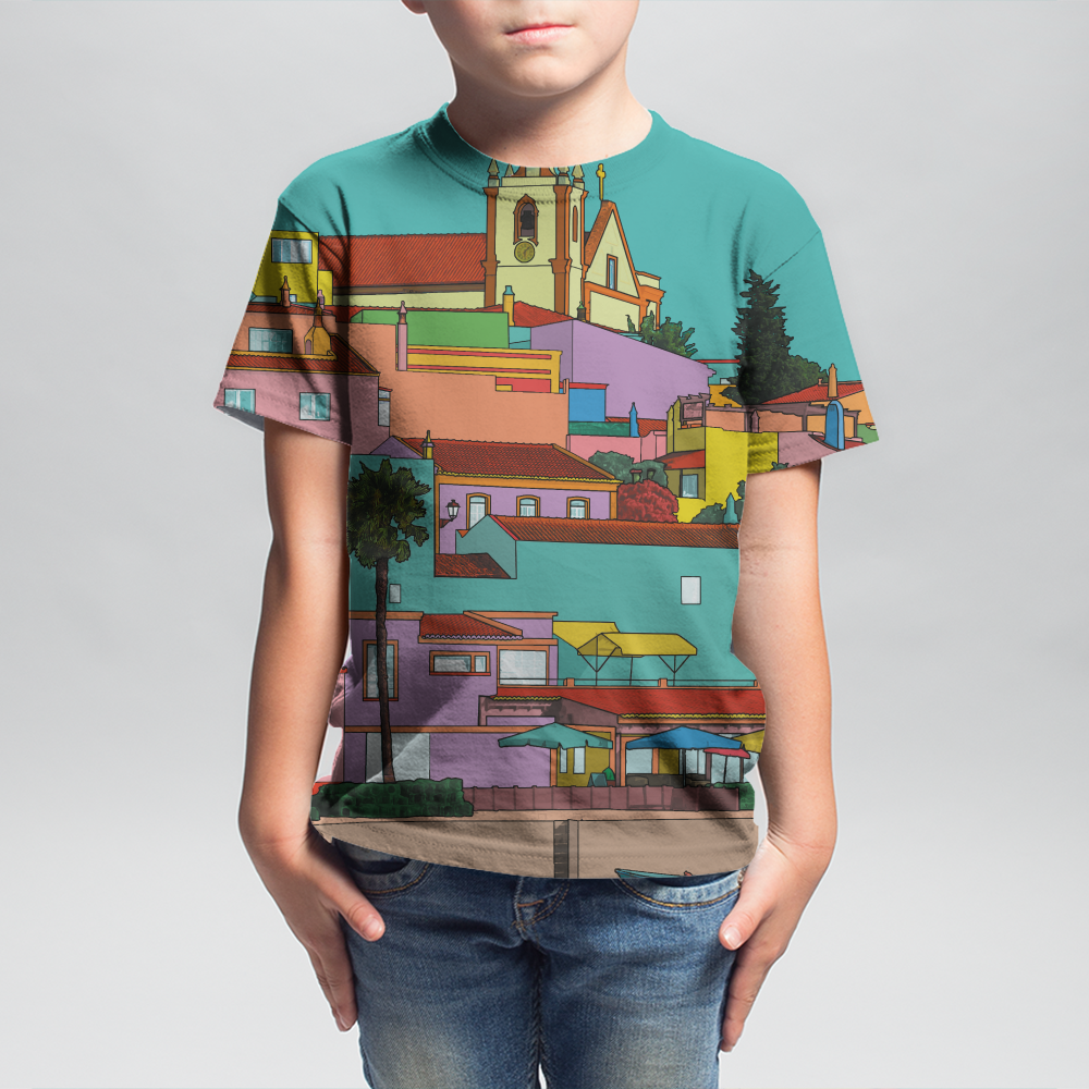 T-shirt Allover Criança