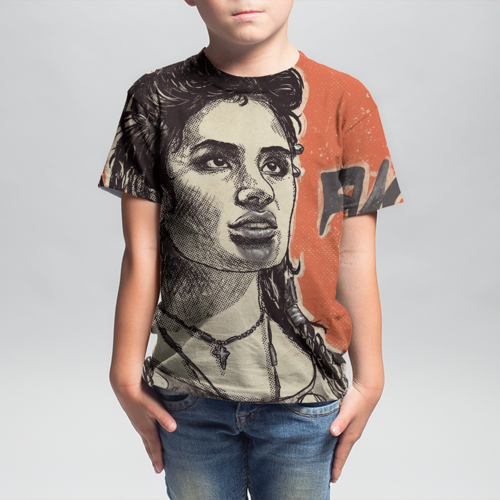 T-shirt Allover Criança