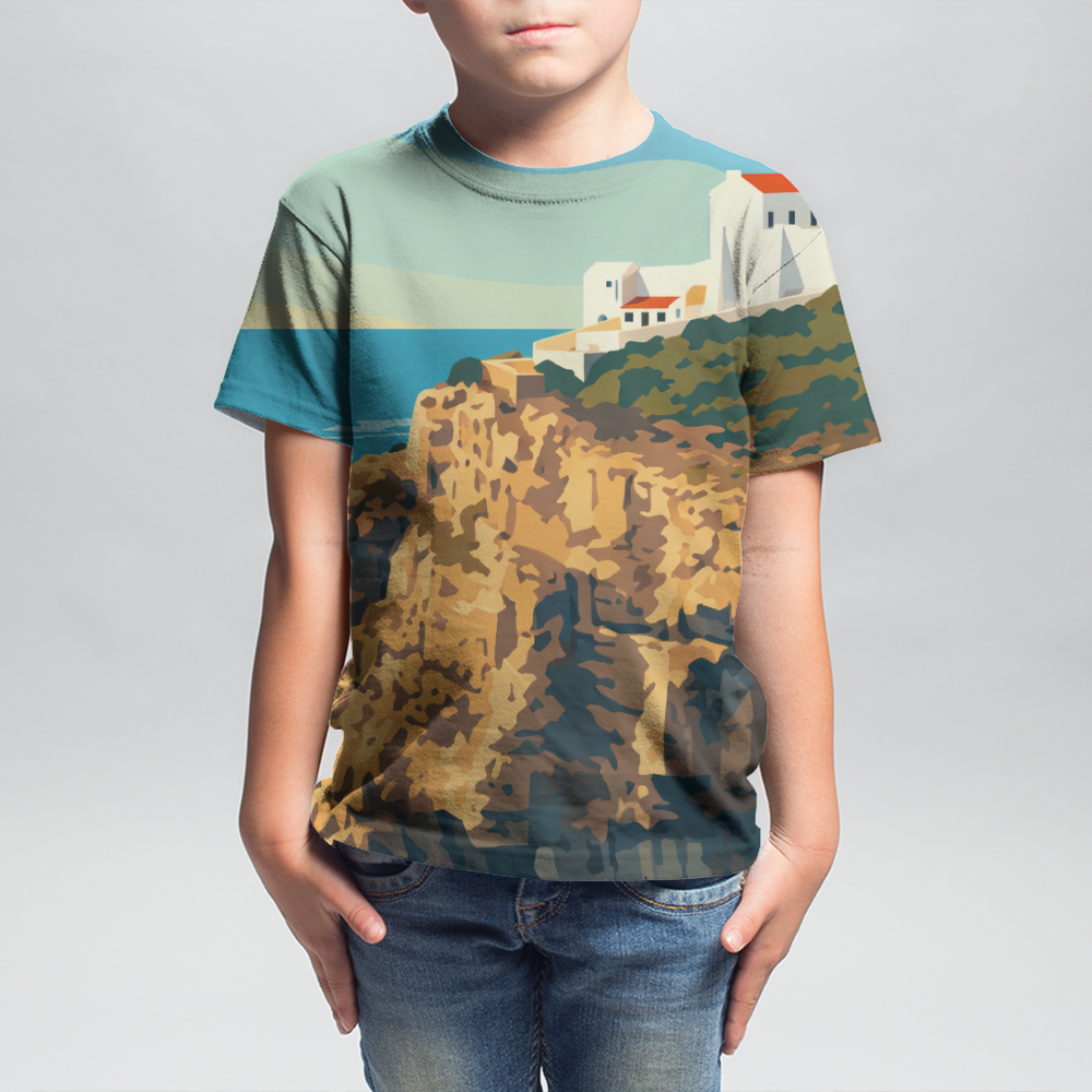 T-shirt Allover Criança