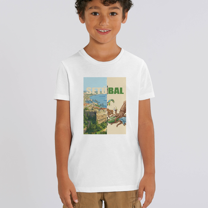 T-shirt Algodão Criança