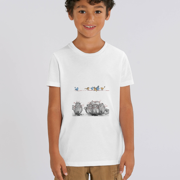 T-shirt Algodão Criança