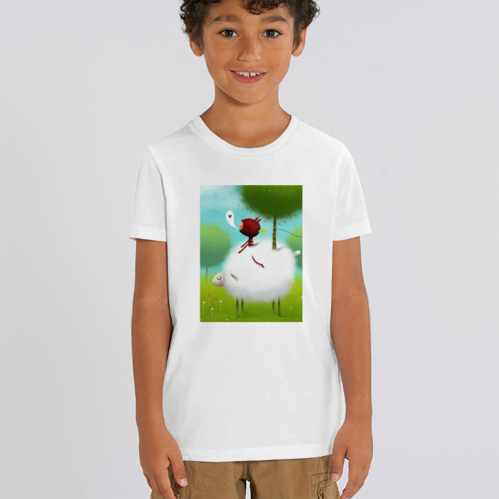 T-shirt Algodão Criança