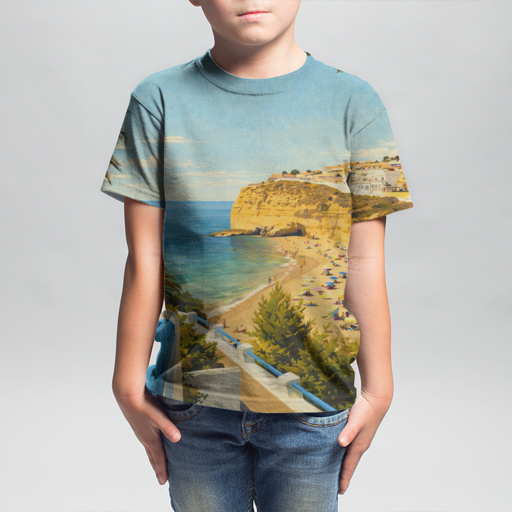 T-shirt Allover Criança
