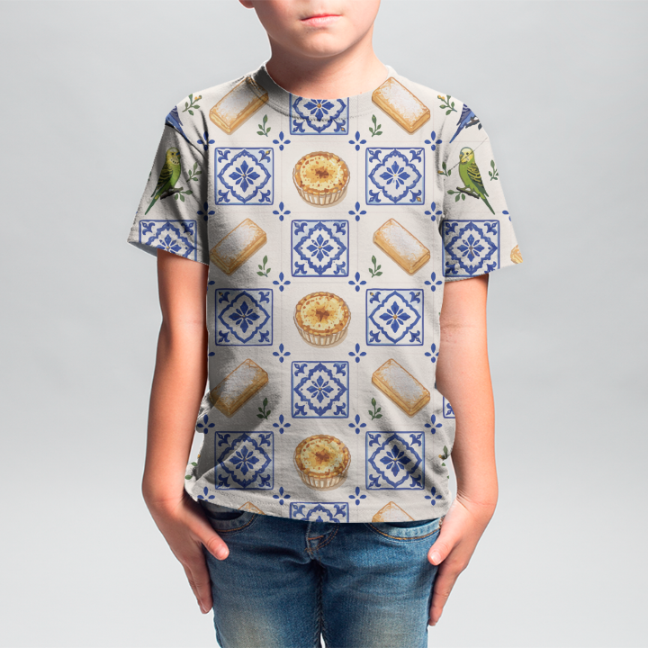 T-shirt Allover Criança