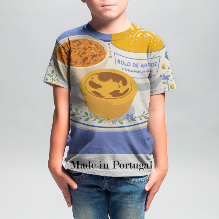 T-shirt Allover Criança