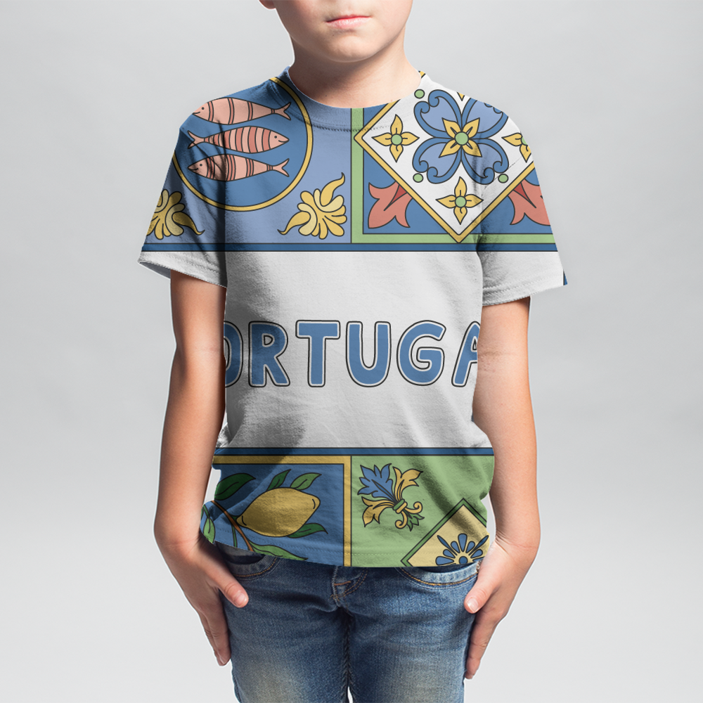 T-shirt Allover Criança